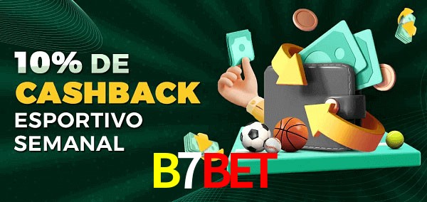 10% de bônus de cashback na B7Bet